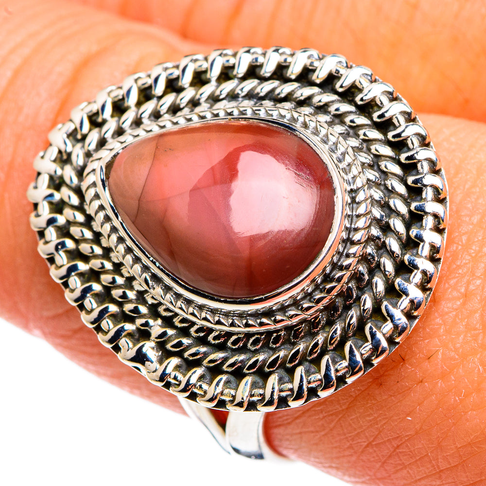 Mookaite Rings handcrafted by Ana Silver Co - RING79519