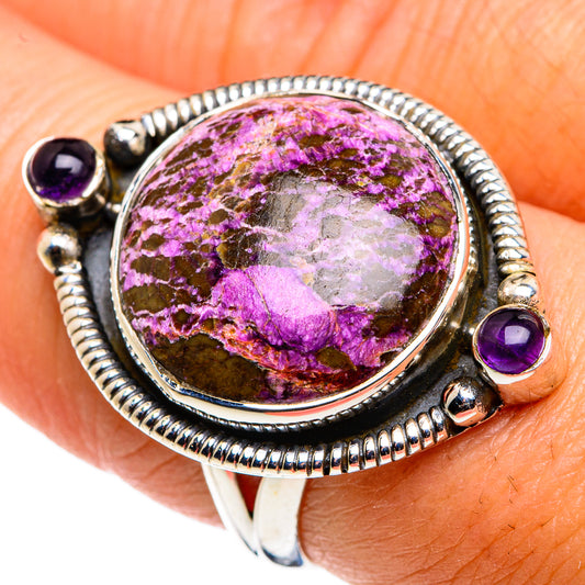 Sugilite Rings handcrafted by Ana Silver Co - RING79525