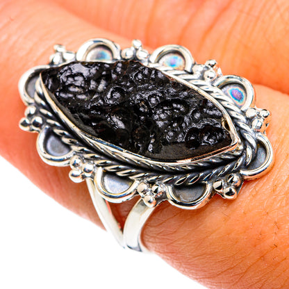 Tektite Rings handcrafted by Ana Silver Co - RING79526