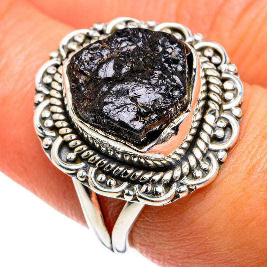 Tektite Rings handcrafted by Ana Silver Co - RING79528