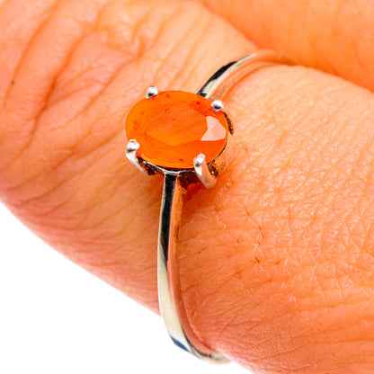 Carnelian Rings handcrafted by Ana Silver Co - RING79548