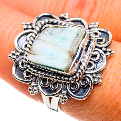Labradorite Rings handcrafted by Ana Silver Co - RING79566