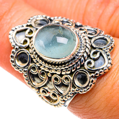 Aquamarine Rings handcrafted by Ana Silver Co - RING79567