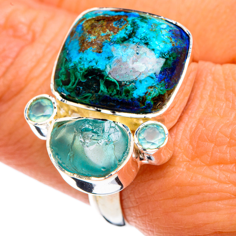 Shattuckite Rings handcrafted by Ana Silver Co - RING79569
