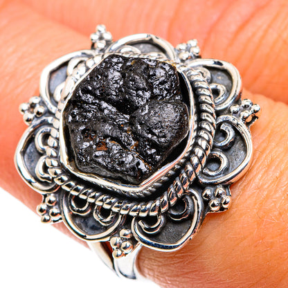 Tektite Rings handcrafted by Ana Silver Co - RING79586