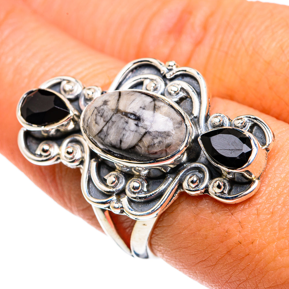 Orthoceras Fossil Rings handcrafted by Ana Silver Co - RING79593