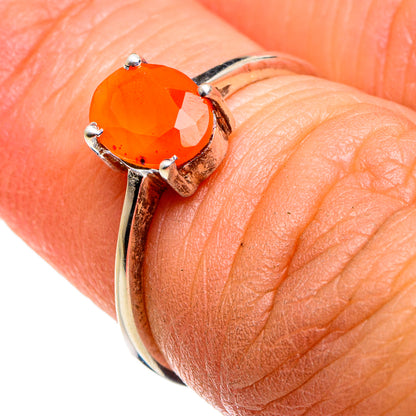 Carnelian Rings handcrafted by Ana Silver Co - RING79607
