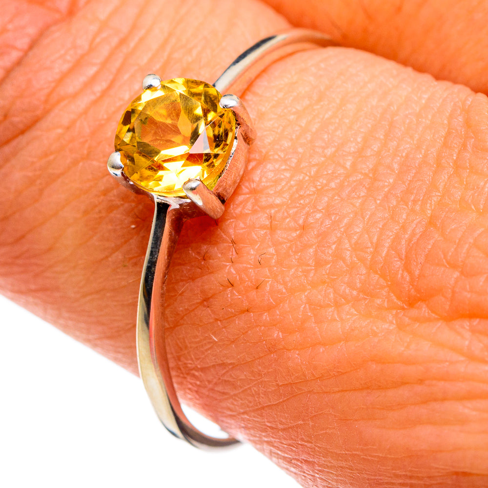 Citrine Rings handcrafted by Ana Silver Co - RING79608