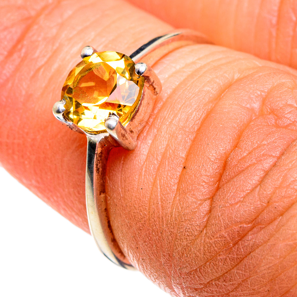 Citrine Rings handcrafted by Ana Silver Co - RING79623
