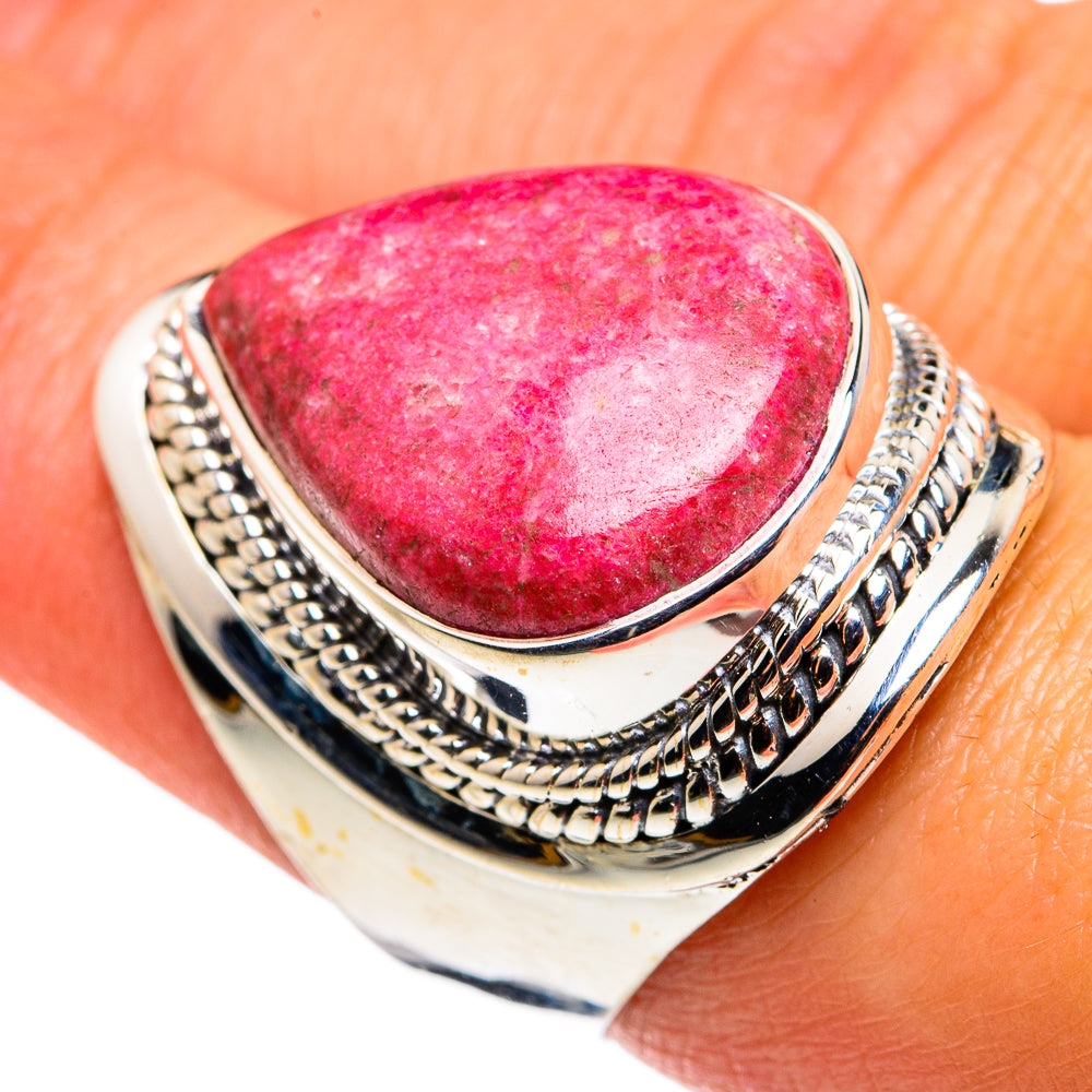 Thulite Rings handcrafted by Ana Silver Co - RING79624