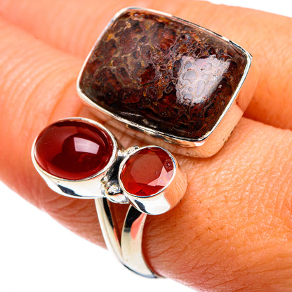 Dinosaur Bone Rings handcrafted by Ana Silver Co - RING79655