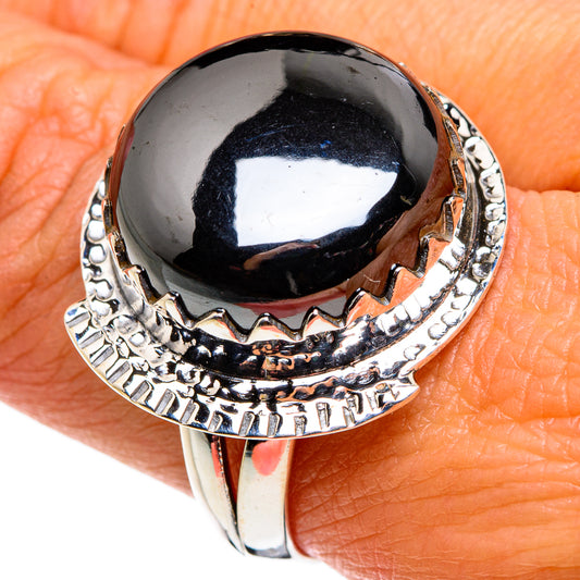 Hematite Rings handcrafted by Ana Silver Co - RING79669