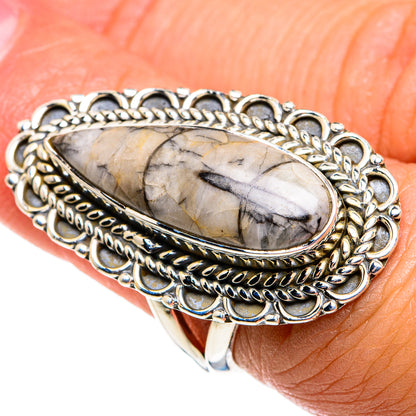 Orthoceras Fossil Rings handcrafted by Ana Silver Co - RING79670