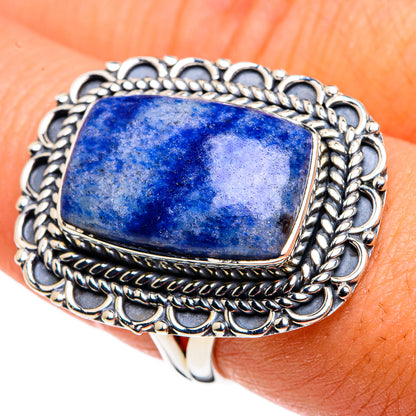 Sodalite Rings handcrafted by Ana Silver Co - RING79676