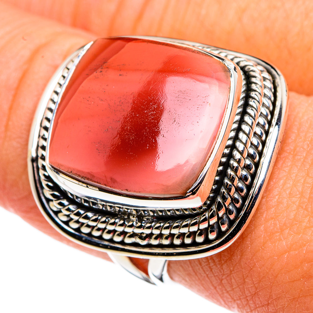 Mookaite Rings handcrafted by Ana Silver Co - RING79686