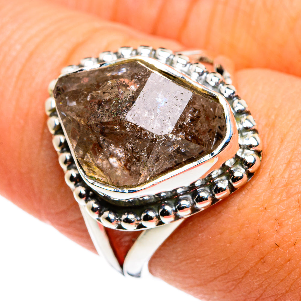 Herkimer Diamond Rings handcrafted by Ana Silver Co - RING79699