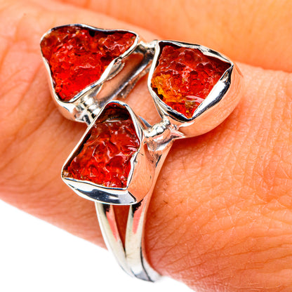 Garnet Rings handcrafted by Ana Silver Co - RING79724