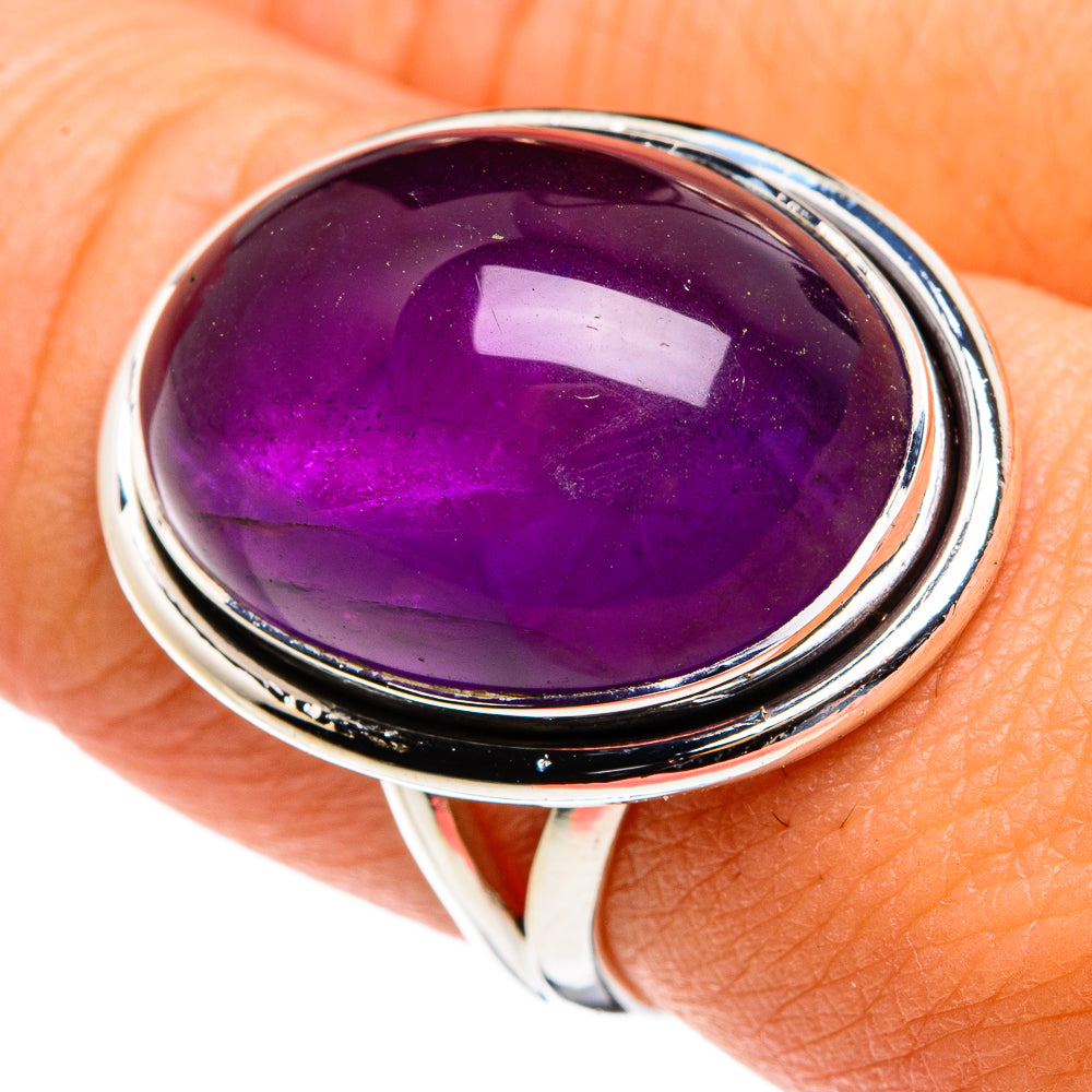 Amethyst Rings handcrafted by Ana Silver Co - RING79728