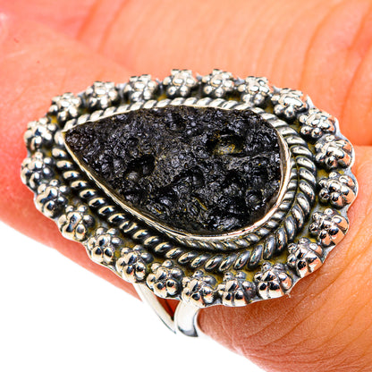 Tektite Rings handcrafted by Ana Silver Co - RING79735