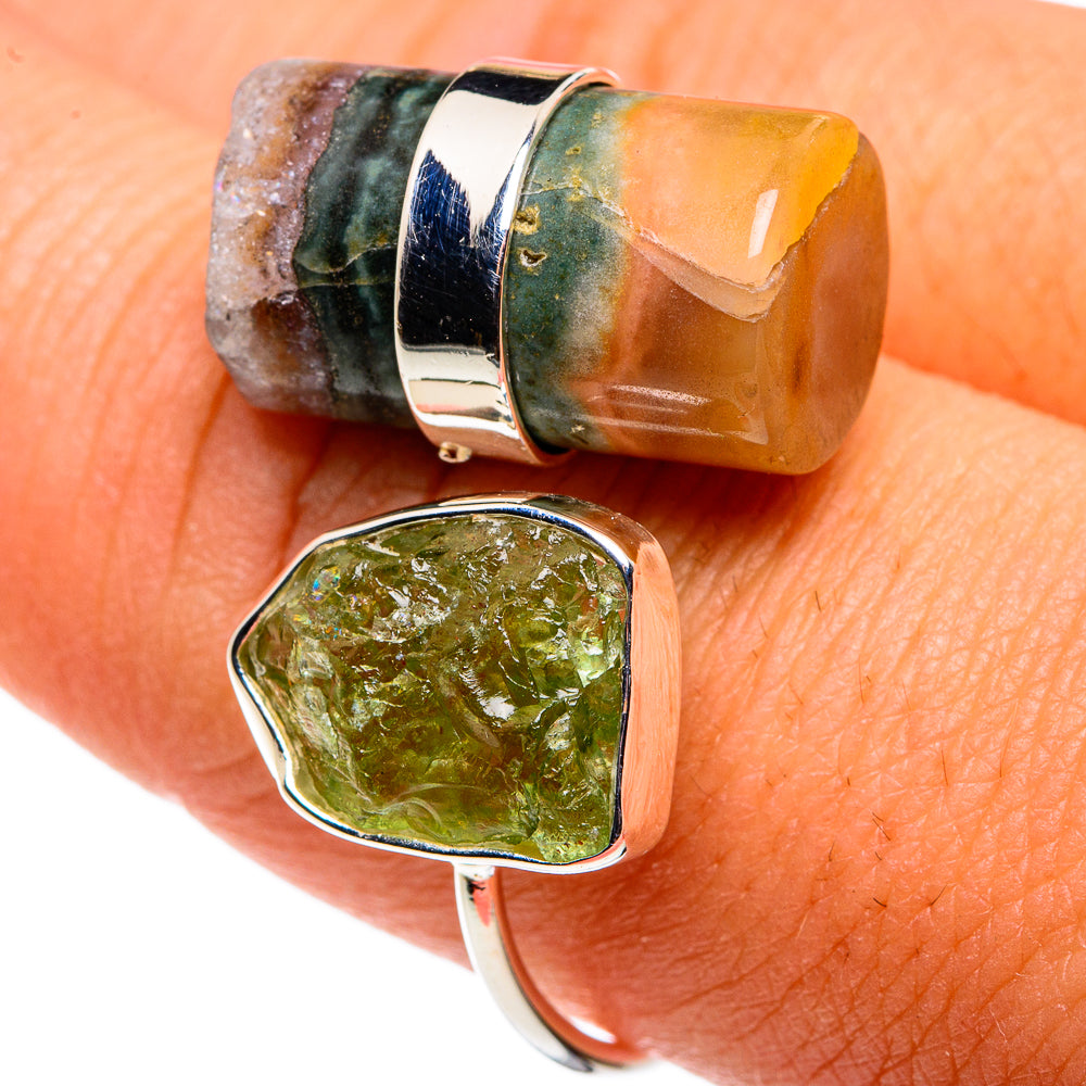 Amethyst Stalactite Rings handcrafted by Ana Silver Co - RING79740