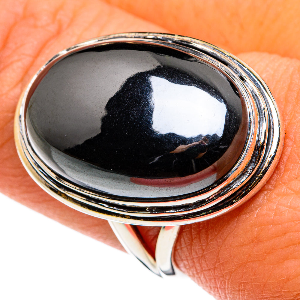 Hematite Rings handcrafted by Ana Silver Co - RING79744