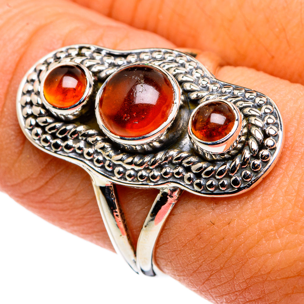 Baltic Amber Rings handcrafted by Ana Silver Co - RING79761