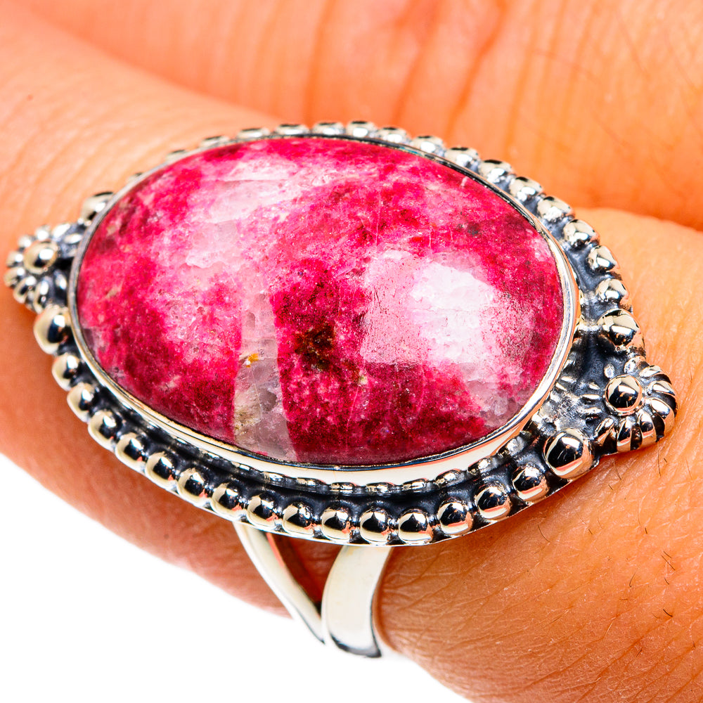 Thulite Rings handcrafted by Ana Silver Co - RING79763