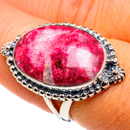 Thulite Rings handcrafted by Ana Silver Co - RING79763