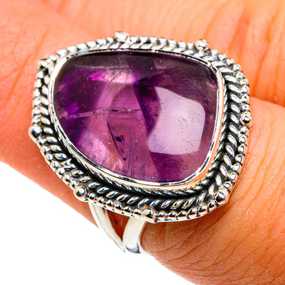 Amethyst Rings handcrafted by Ana Silver Co - RING79767