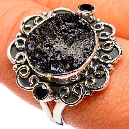 Tektite Rings handcrafted by Ana Silver Co - RING79769
