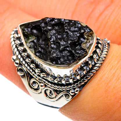 Tektite Rings handcrafted by Ana Silver Co - RING79770
