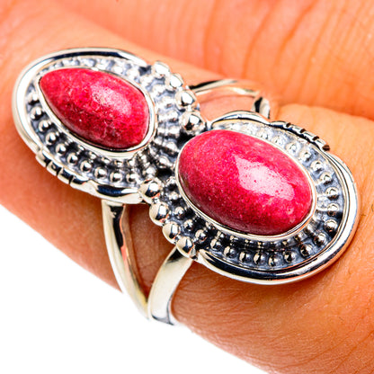 Thulite Rings handcrafted by Ana Silver Co - RING79797