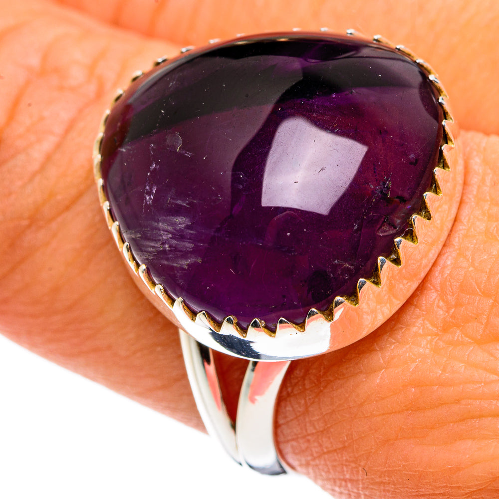 Amethyst Rings handcrafted by Ana Silver Co - RING79801