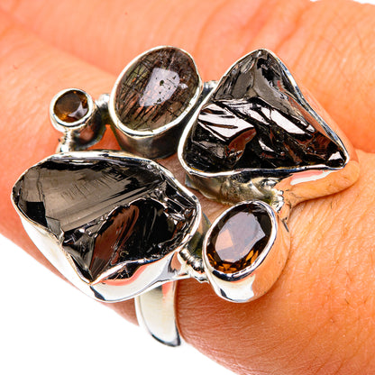 Shungite Rings handcrafted by Ana Silver Co - RING79803