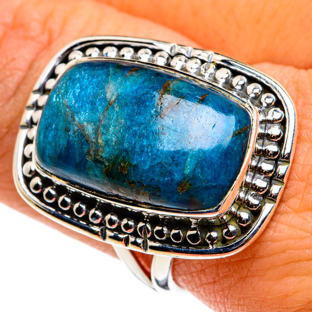 Apatite Rings handcrafted by Ana Silver Co - RING79816