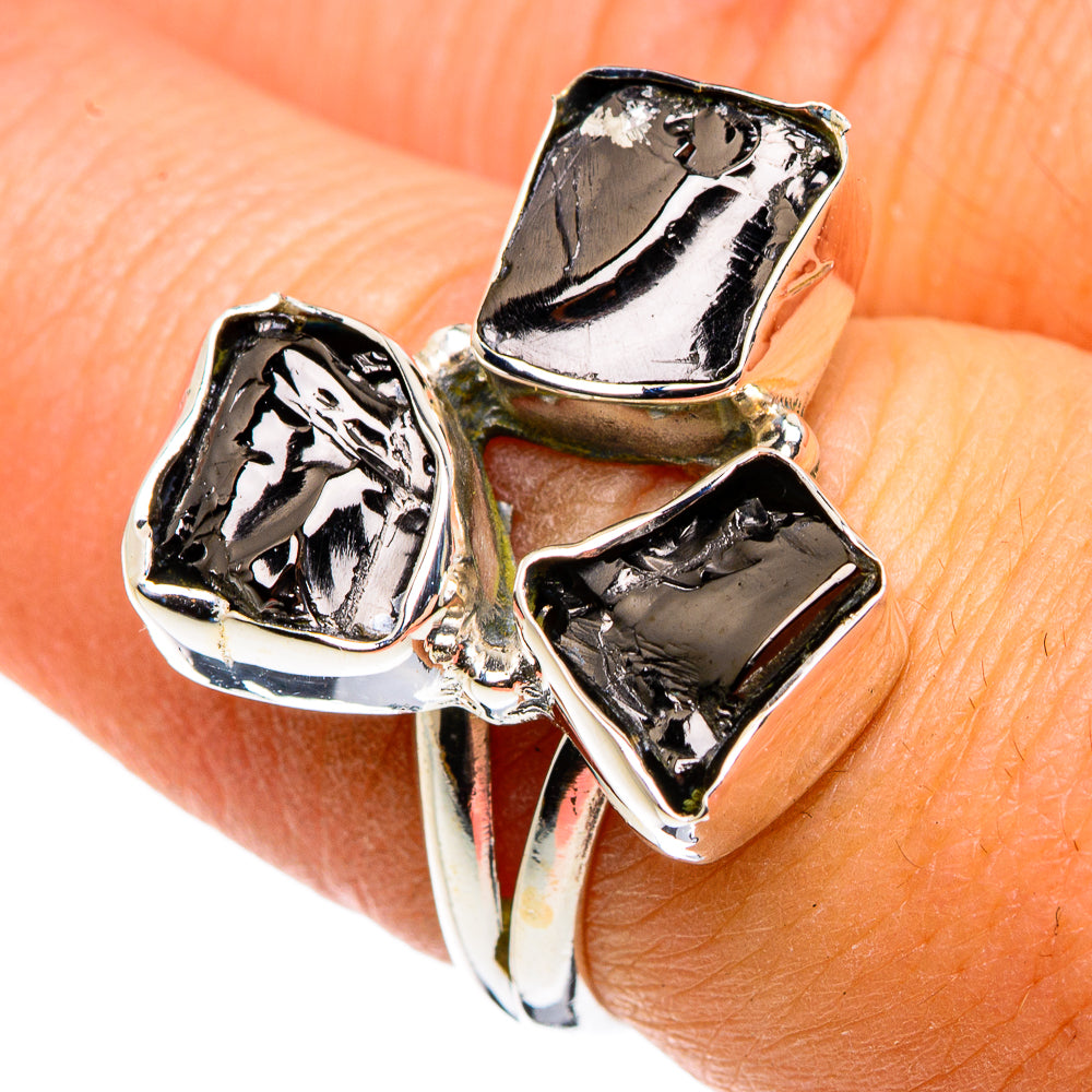 Shungite Rings handcrafted by Ana Silver Co - RING79838