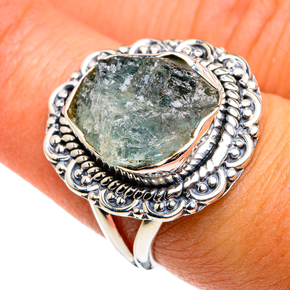 Aquamarine Rings handcrafted by Ana Silver Co - RING79853