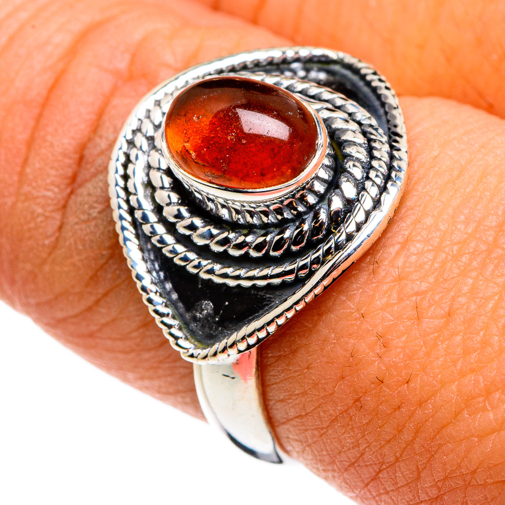 Carnelian Rings handcrafted by Ana Silver Co - RING79863