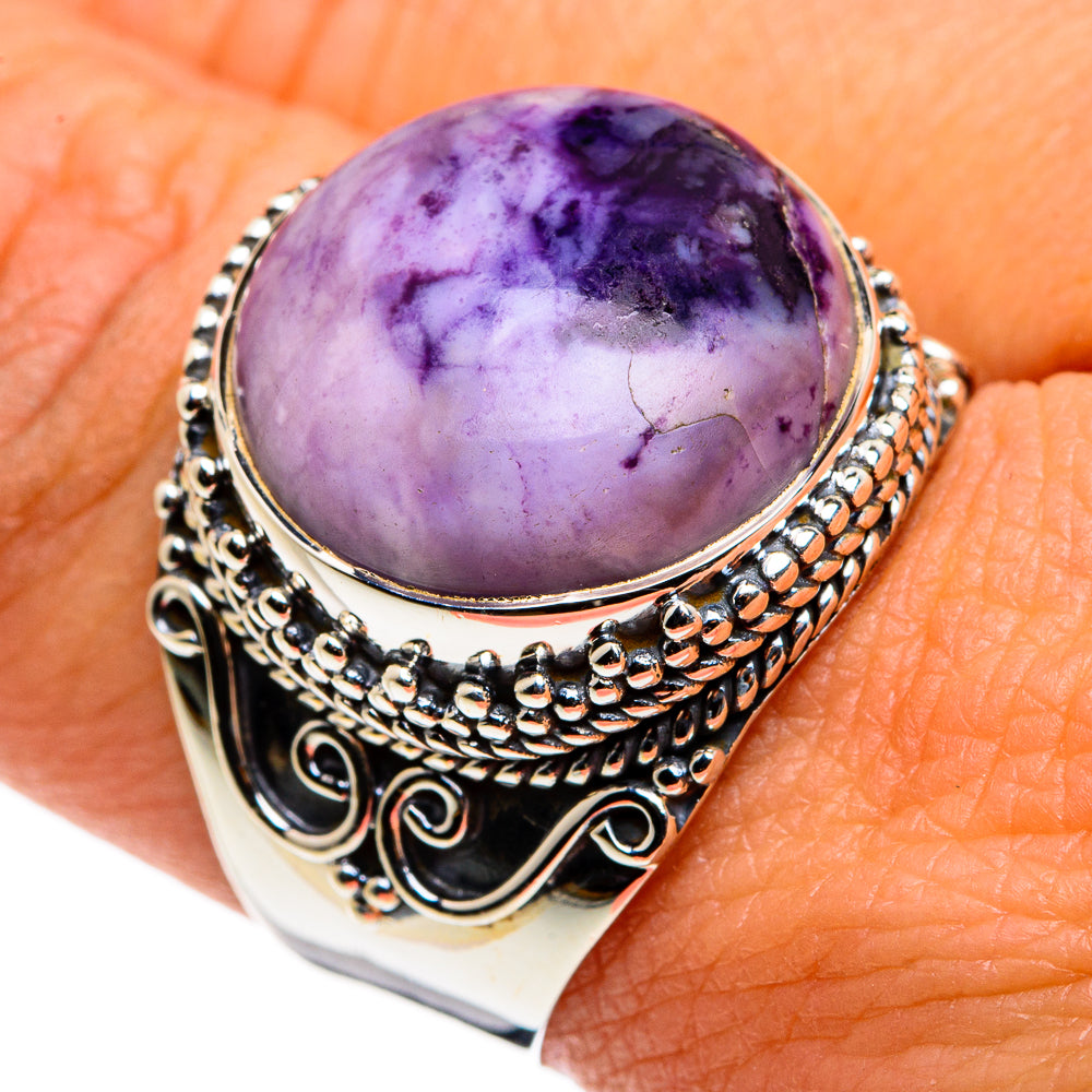 Tiffany Stone Rings handcrafted by Ana Silver Co - RING79867