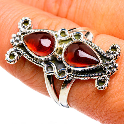 Carnelian Rings handcrafted by Ana Silver Co - RING79894