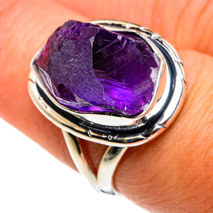 Amethyst Rings handcrafted by Ana Silver Co - RING79898