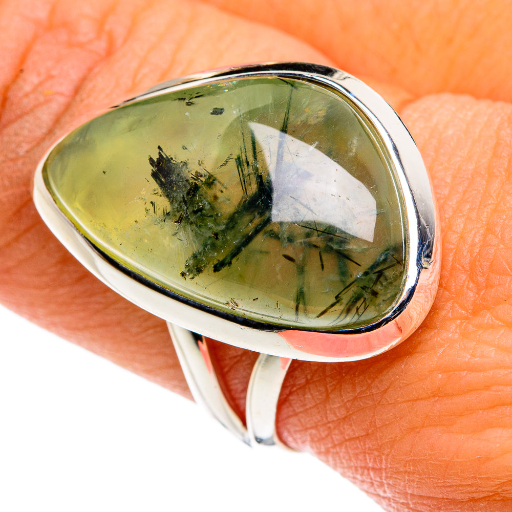 Prehnite Rings handcrafted by Ana Silver Co - RING79916