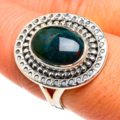 Bloodstone Rings handcrafted by Ana Silver Co - RING79918