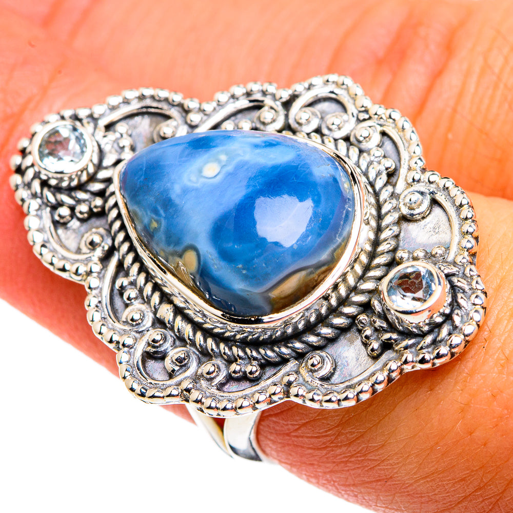 Owyhee Opal Rings handcrafted by Ana Silver Co - RING79929