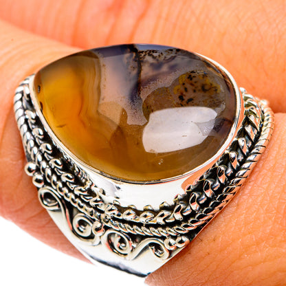 Montana Agate Rings handcrafted by Ana Silver Co - RING79942
