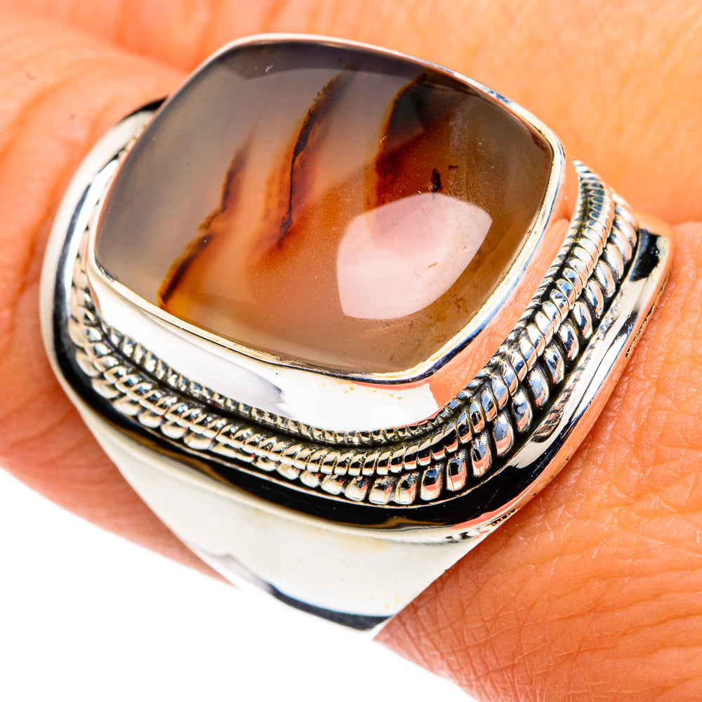 Montana Agate Rings handcrafted by Ana Silver Co - RING79968
