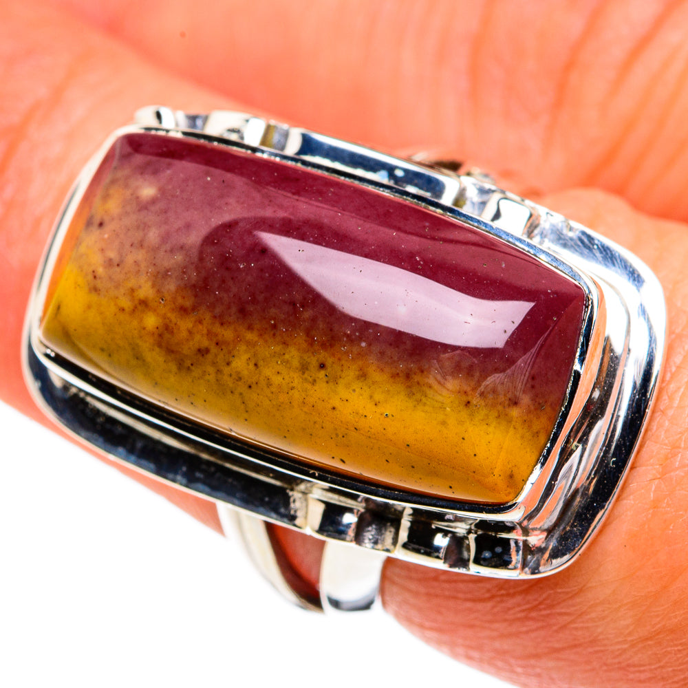 Mookaite Rings handcrafted by Ana Silver Co - RING79984