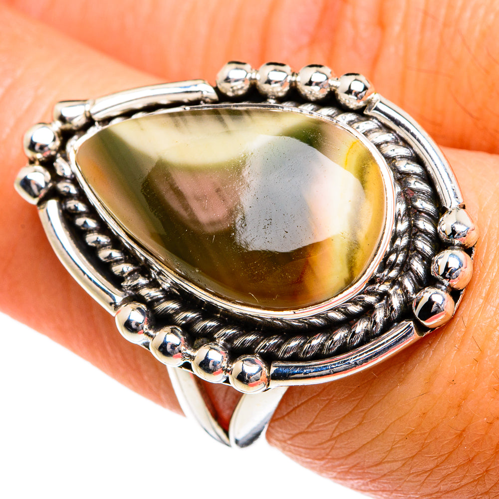Willow Creek Jasper Rings handcrafted by Ana Silver Co - RING79986