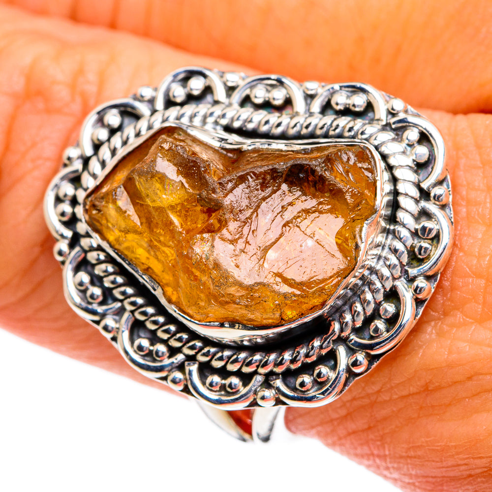 Citrine Rings handcrafted by Ana Silver Co - RING79988
