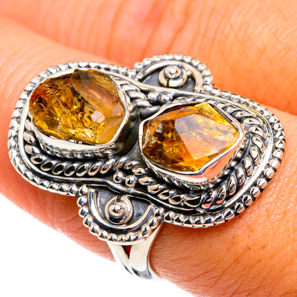 Citrine Rings handcrafted by Ana Silver Co - RING79989